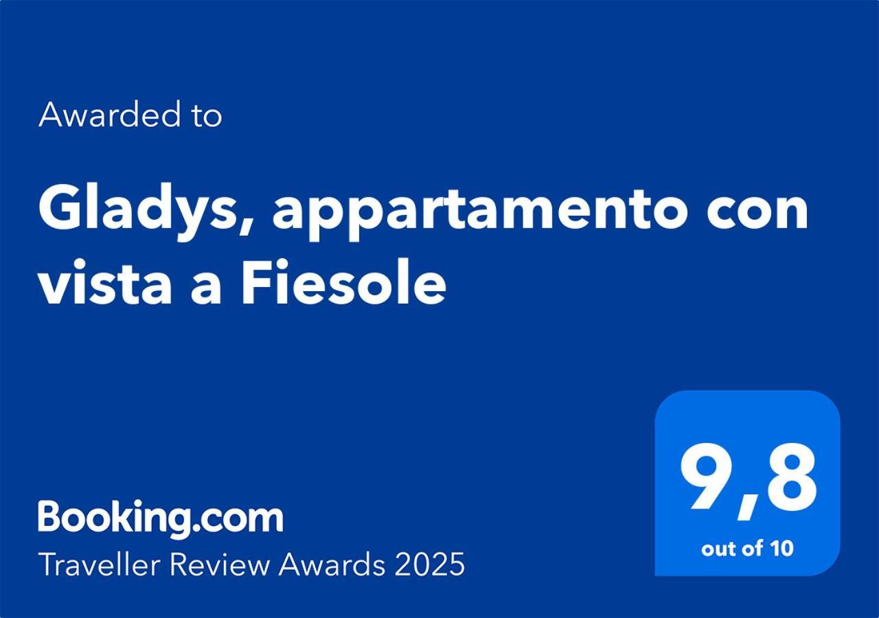 Gladys, Appartamento Con Vista A Φιέζολε Εξωτερικό φωτογραφία